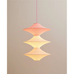 Подвесной вязаный розовый светильник «Звезда Востока 03» варинант исполнения - 3 | Loft Concept в Твери