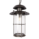 Уличный подвесной светильник с цилиндрическим плафоном на цепи Elysian Lanterns варинант исполнения - 5 | Loft Concept в Твери