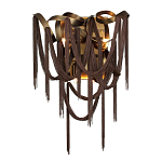 Бра с изогнутыми металлическими лентами и цепочками Atlantis Chain варинант исполнения - 3 | Loft Concept в Твери