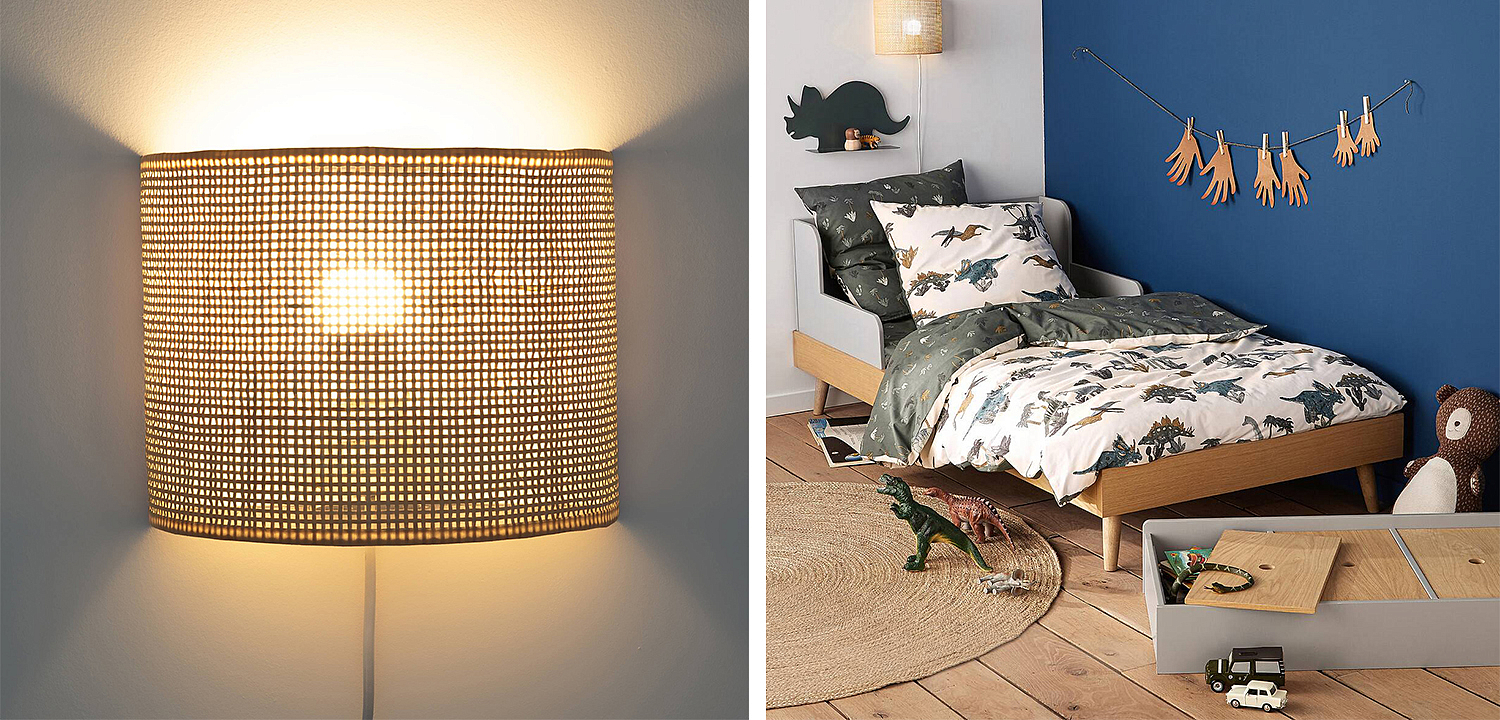 Бра Ottar Wicker Bamboo Cane beige Бра Ottar Wicker Bamboo Cane beige - Loft-Concept в Твери