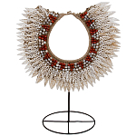 Этническое ожерелье из ракушек на подставке Ethnic Necklace Sharp Lacy Shells варинант исполнения - 1 | Loft Concept в Твери