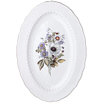 Обеденный сервиз из фарфора с рисунком цветов на 6 персон 23 предмета Garden Whisper Porcelain Set  варинант исполнения - 7 | Loft Concept в Твери