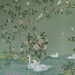 Обои ручная роспись Harpsden blue варинант исполнения - 1 | Loft Concept в Твери