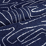 Мебельная ткань Букле синий цвет 140 см T3-8 варинант исполнения - 1 | Loft Concept в Твери