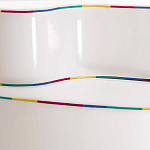 Дизайнерский модульный диван волнистой формы с цветным принтом Poltronova Superonda Sofa варинант исполнения - 39 | Loft Concept в Твери