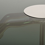 Столик журнальный на основании в виде фигурки девушки Maiden варинант исполнения - 2 | Loft Concept в Твери