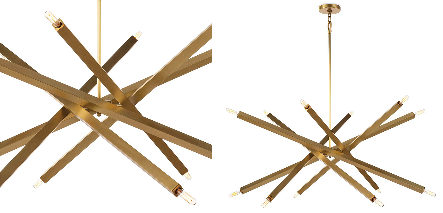 Люстра Blathmac Brass Chandelier Люстра Blathmac Brass Chandelier - Loft-Concept в Твери
