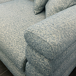Дизайнерский Диван Lancaster Серо-голубое букле варинант исполнения - 1 | Loft Concept в Твери