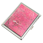 Портсигар с газовой зажигалкой из натурального камня Родонит Stone Cigarettes Cases варинант исполнения - 1 | Loft Concept в Твери