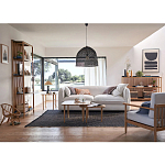 Стеллаж из дерева и метала Furniture Gutter and Lattice Rack варинант исполнения - 6 | Loft Concept в Твери