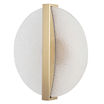 Бра с белым матовым стеклянным плафоном круглой формы Soft Glow Harmony варинант исполнения - 3 | Loft Concept в Твери