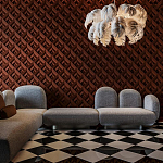 Гипсовая 3D Панель AZTECA варинант исполнения - 1 | Loft Concept в Твери