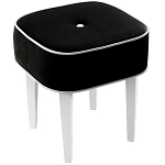 Квадратный мягкий пуф на белых ножках Winton Pouf Square варинант исполнения - 9 | Loft Concept в Твери