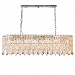 Люстра овальная с хрустальными подвесками Roul Crystal Light варинант исполнения - 4 | Loft Concept в Твери