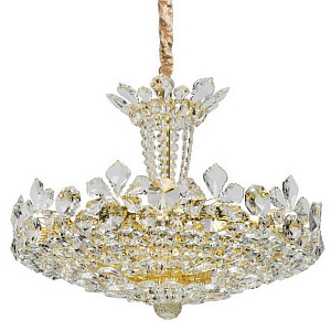 Люстра Griselda Crystal Chandelier gold