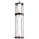 Подвесной светильник со стеклянным плафоном Trina Flask Black Hanging Lamp варинант исполнения - 3 | Loft Concept в Твери