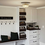 Потолочный светильник со стеклянным плафоном в виде купола Quoizel варинант исполнения - 16 | Loft Concept в Твери