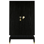 Платяной шкаф Elsa Dreams Black с 2-мя фасадами варинант исполнения - 5 | Loft Concept в Твери