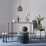 Подсвечник фигурный голубой Bright Accent 33 см варинант исполнения - 4 | Loft Concept в Твери