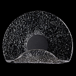 Бра из текстурированного прозрачного стекла с изогнутым краем Textured Glass  варинант исполнения - 7 | Loft Concept в Твери