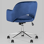 Кресло для компьютерного стола Veloury Blue варинант исполнения - 6 | Loft Concept в Твери