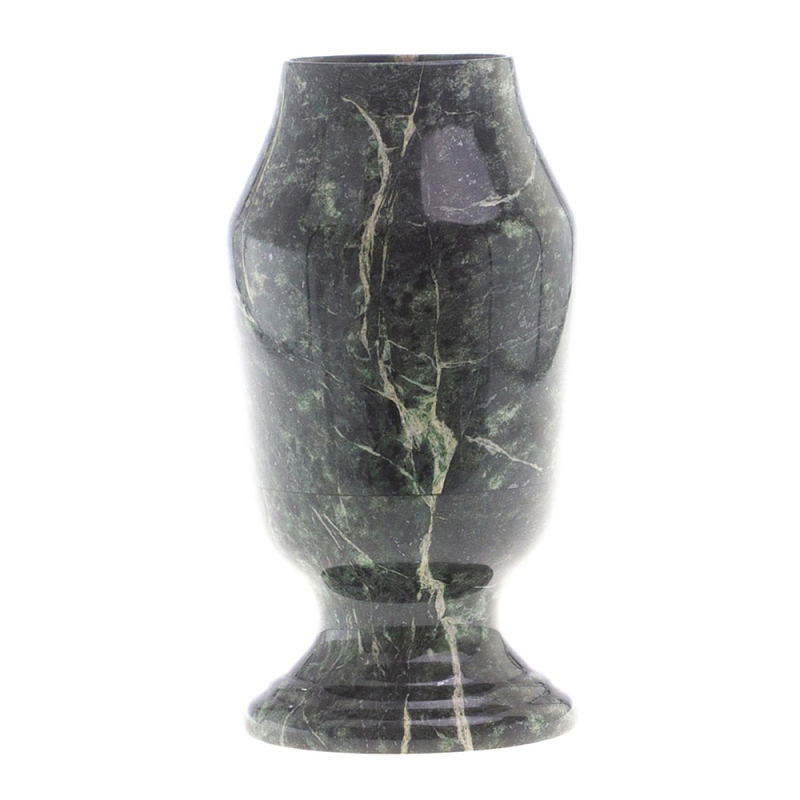 Ваза декоративная из камня змеевик Vase Serpentine Змеевик Ваза декоративная из камня змеевик Vase Serpentine Змеевик в Твери | Loft Concept