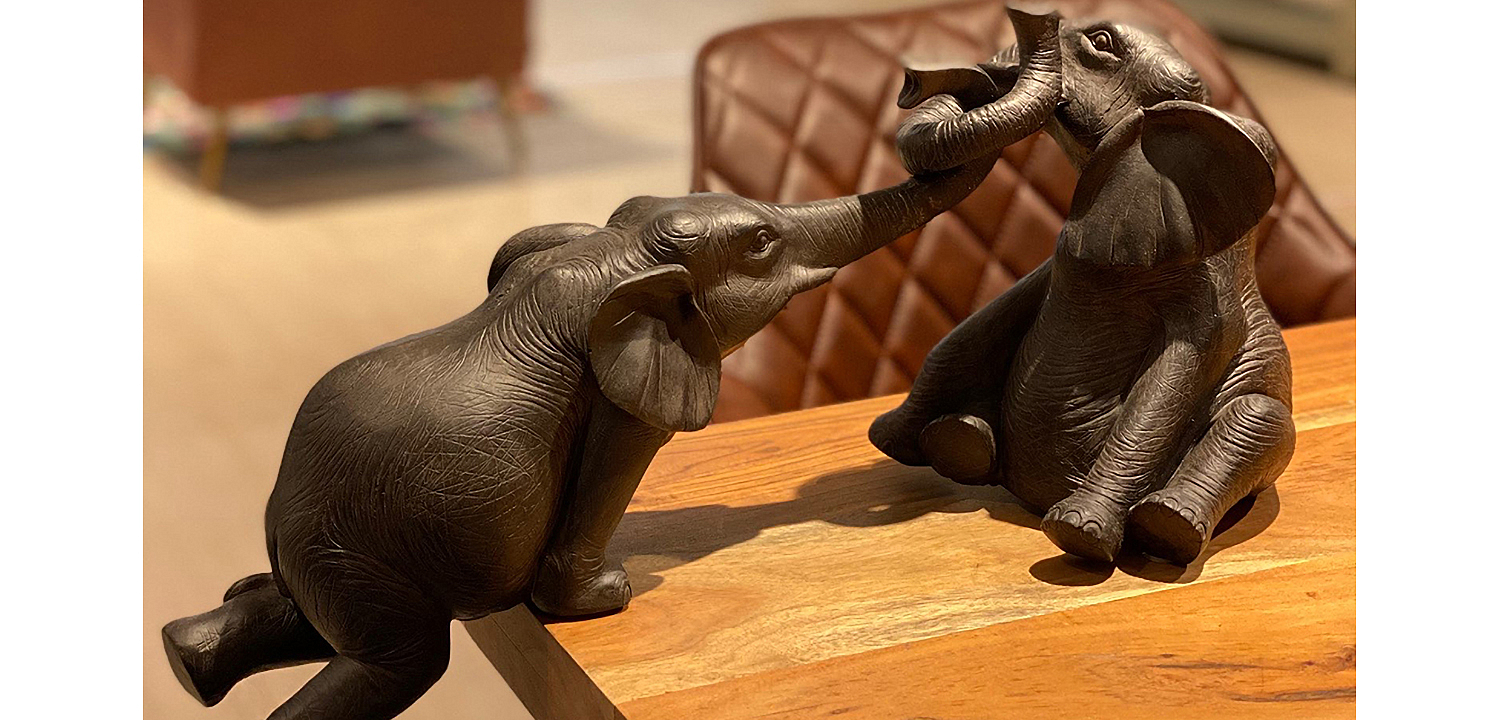 Статуэтка Two Elephants Статуэтка Two Elephants - Loft-Concept в Твери