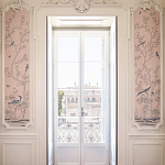 Обои ручная роспись Earlham Almost Mauve варинант исполнения - 3 | Loft Concept в Твери