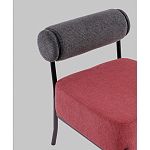 Кресло Ponpoun тёмно-серый бордо варинант исполнения - 2 | Loft Concept в Твери