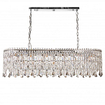 Люстра овальная с хрустальными подвесками Roul Crystal Light варинант исполнения - 6 | Loft Concept в Твери