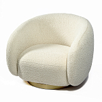 Кресло Bear Белое букле варинант исполнения - 2 | Loft Concept в Твери