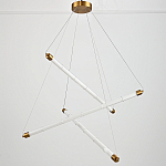 Светодиодная люстра Trumpet Tube Brass  варинант исполнения - 4 | Loft Concept в Твери