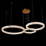Люстра с 3-мя кольцами из натурального камня Minerals of Light варинант исполнения - 2 | Loft Concept в Твери