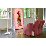 Дизайнерское плюшевое розовое кресло в форме руки Poltronova Joe Plush Taffy Pink Armchair варинант исполнения - 5 | Loft Concept в Твери