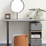 Консоль с зеркалом и  3-мя вращающимися ящиками Eloida варинант исполнения - 3 | Loft Concept в Твери