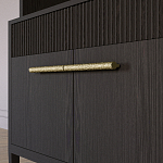 Стеллаж Primo с ящиками Темный орех варинант исполнения - 5 | Loft Concept в Твери