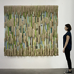 Художественный панно макраме Wall decor Voice the Forest варинант исполнения - 1 | Loft Concept в Твери