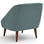 Кресло бирюзовое Pauley Turquoise Armchair варинант исполнения - 3 | Loft Concept в Твери