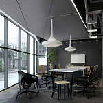 Подвесной вязаный белый светильник «Лампа Марракеша» варинант исполнения - 2 | Loft Concept в Твери