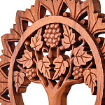 Панно из дерева круглое Osier Panel With Trees варинант исполнения - 2 | Loft Concept в Твери