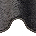 Ковер из полиэстера Black and white continent варинант исполнения - 3 | Loft Concept в Твери