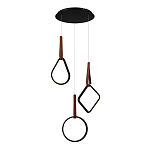 Подвесной светильник с геометрическими источниками света Geometric Architecture of Light варинант исполнения - 1 | Loft Concept в Твери