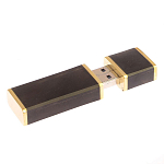 Флешка на 32 гб из натурального камня Обсидиан Черный Stone Flash Drive варинант исполнения - 3 | Loft Concept в Твери