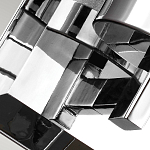 Бра для ванных комнат с цилиндрическим плафоном на прямоугольном зеркальном основании Feiss варинант исполнения - 4 | Loft Concept в Твери