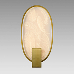 Бра с гравировкой на акриловом плафоне Gravyura Bronze варинант исполнения - 4 | Loft Concept в Твери