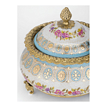 Шкатулка фарфоровая с цветочной росписью Eden Garden варинант исполнения - 2 | Loft Concept в Твери