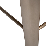 Стул барный светло-серый из экокожи Spectacular High Bar Stool варинант исполнения - 6 | Loft Concept в Твери