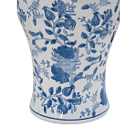 Ваза фарфоровая высокая с синими цветочными мотивами Independence варинант исполнения - 3 | Loft Concept в Твери