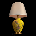 Настольная лампа желтая с изображением птиц Slip Away варинант исполнения - 10 | Loft Concept в Твери