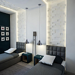 Гипсовая 3D Панель M-109 варинант исполнения - 2 | Loft Concept в Твери